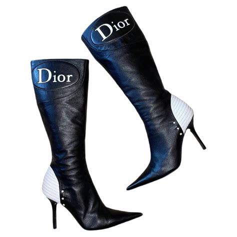 dior boots winter 2017|dior over the knee boots.